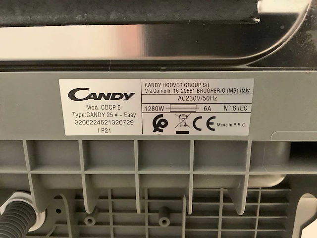 Candy cdcp 6 vaatwasser - afbeelding 7 van  7