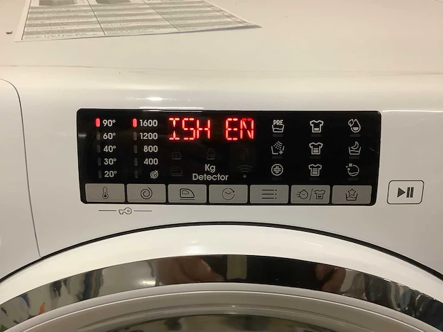 Candy cso 6106twmc/1s wasmachine - afbeelding 3 van  10