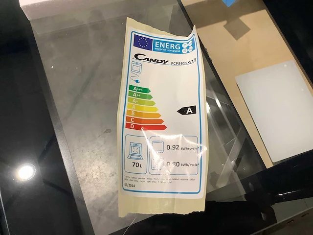 Candy fcps615x/1/e inbouwoven - afbeelding 7 van  8