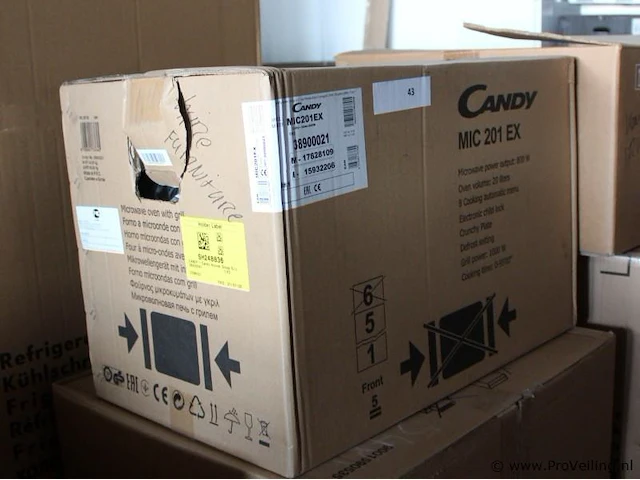 Candy magnetron grill mic201ex - afbeelding 2 van  3