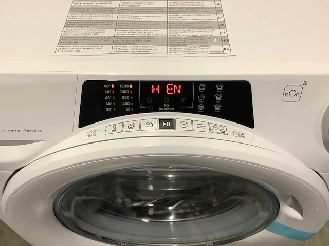 Candy ro41274dwmt/1-s wasmachine - afbeelding 5 van  10