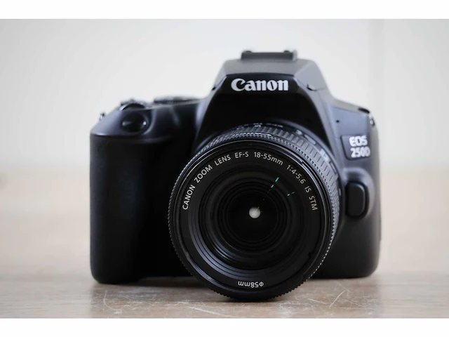 Canon - eos 250d + ef-s 18-55mm is stm lens - fotocamera - afbeelding 5 van  12