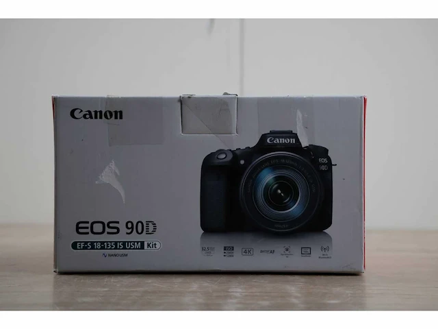 Canon - eos 90d + ef-s 18-135mm f/3.5-5.6 lens - fotocamera - afbeelding 9 van  9