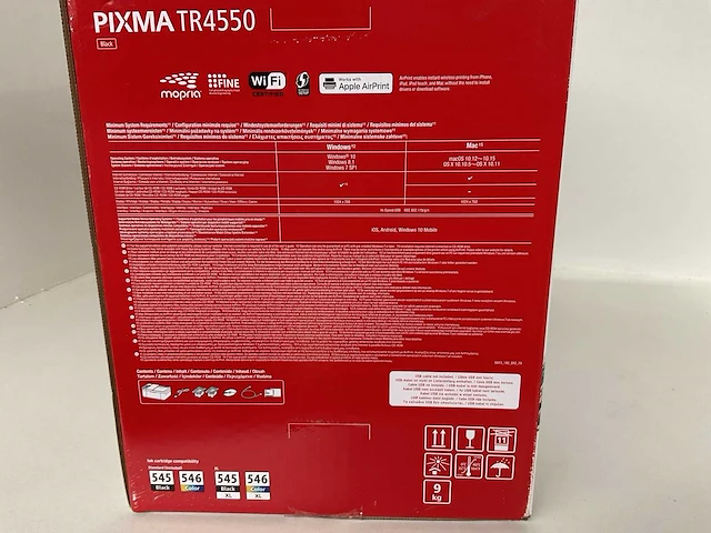 Canon - pixma tr4550 - inktjetprinter - afbeelding 4 van  4
