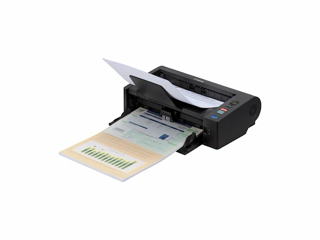Canon dr-m140ii scanner a4 40ppm,dubbelzijdig,a4,600dpi,usb,win&mac zwart - afbeelding 1 van  5
