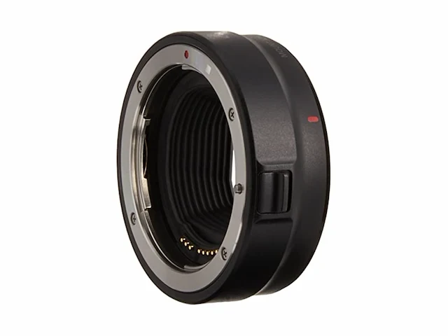 Canon ef-eos r camera lens adapter systeemcamera's compatibel met ef en ef-s objectieven zwart - afbeelding 1 van  3