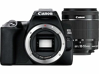 Canon eos 250d + ef-s 18-55mm is stm - zwart