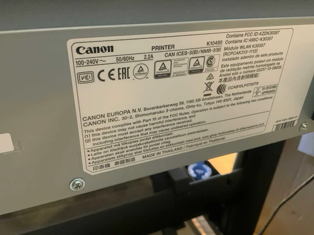 Canon image prograf tm-200 plotter - afbeelding 5 van  7