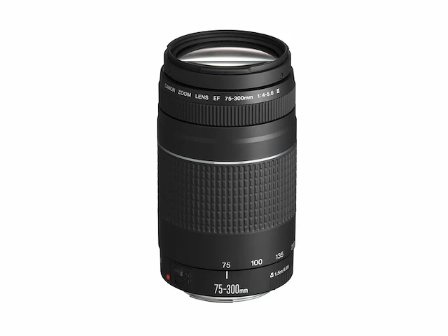 Canon lens ef75300mm f45.6 iii zwart - afbeelding 1 van  5