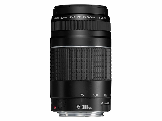 Canon lens ef75300mm f45.6 iii zwart - afbeelding 2 van  5