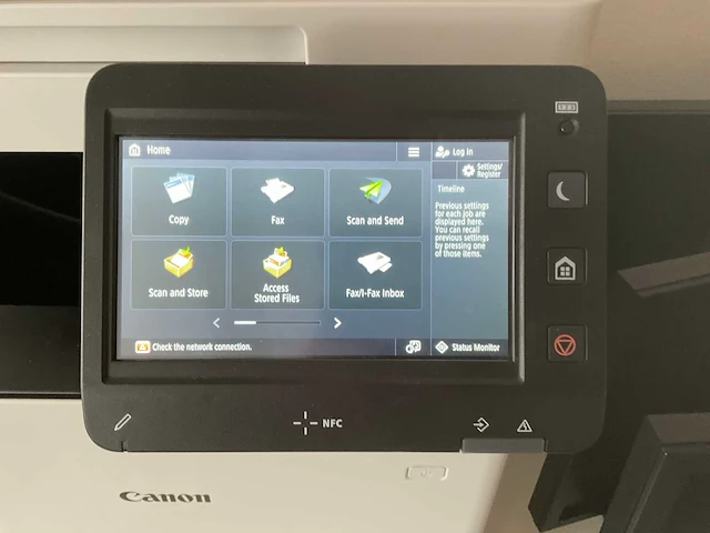 Canon mf832cdw i-sensys all in one laserprinter - afbeelding 3 van  7