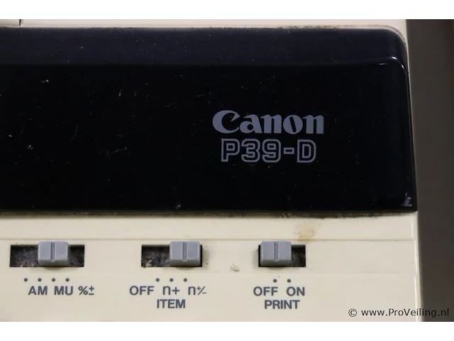 Canon p39-d rekenmachine - 3 stuks - afbeelding 2 van  2