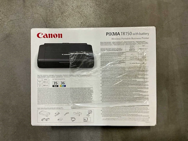 Canon pixma tr150 with battery - afbeelding 1 van  3