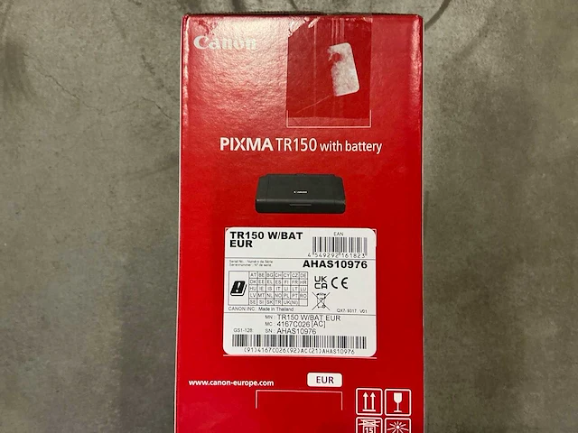 Canon pixma tr150 with battery - afbeelding 3 van  3