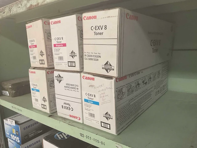 Canon verschillende toner cartridges (6x) - afbeelding 2 van  3