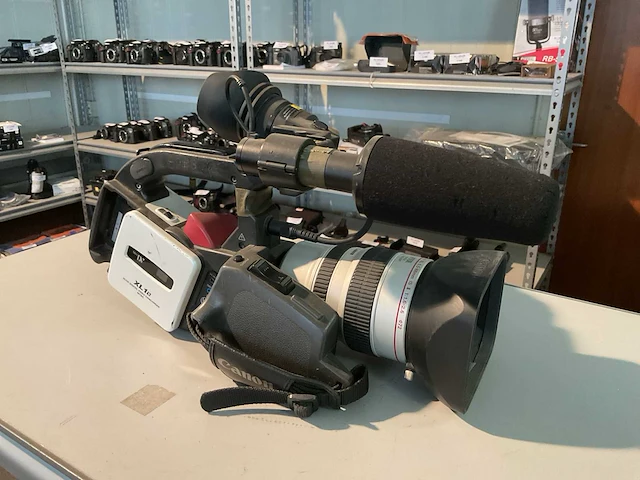 Canon xl 1s videocamera - afbeelding 3 van  4