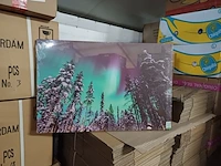 Canvas met licht 60x40 model boom 4x - afbeelding 3 van  3