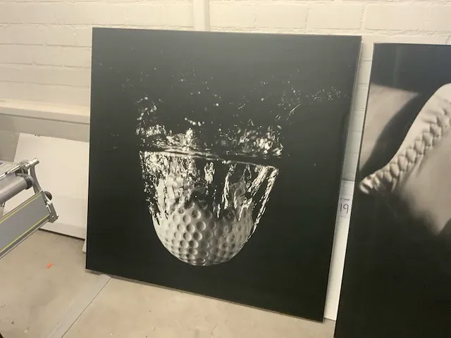 Canvas wanddecoratie (4x) - afbeelding 4 van  5
