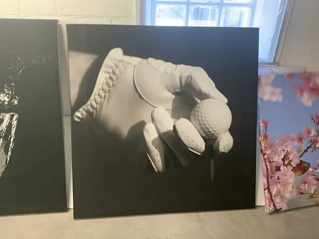 Canvas wanddecoratie (4x) - afbeelding 5 van  5