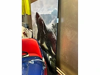 Canvas wanddecoratie kingkong - afbeelding 4 van  6