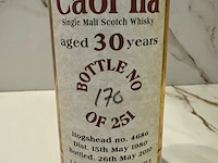 Caol ila 30 year old – distilled 1980, bottled 2010 – single cask hogshead #4686 – bladnoch forum – 700ml – 54.2%, caol ila - afbeelding 3 van  5