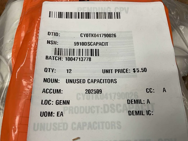 Capacitor (12x) - afbeelding 5 van  5