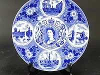 Capital plate weatherby hanley england porseleinen herdenkingsbord