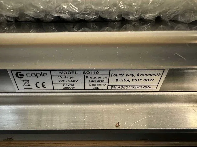 Caple - so110 - combi-stoomoven - afbeelding 4 van  4