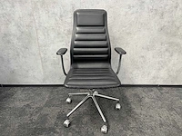 Cappellini lotus high - design bureaustoel - leder - afbeelding 14 van  18