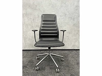 Cappellini lotus high - design bureaustoel - leder - afbeelding 10 van  18