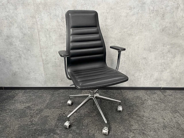 Cappellini lotus high - design bureaustoel - leder - afbeelding 11 van  18