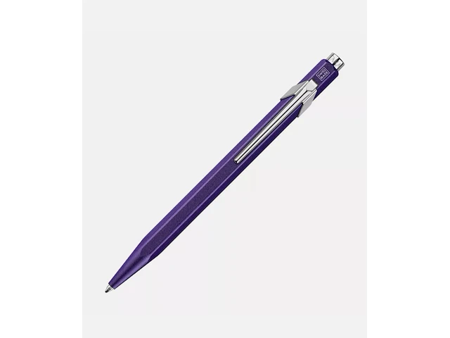 Caran d'ache 849 nespresso balpen - 2020 purple arpeggio - afbeelding 2 van  4