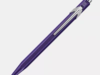 Caran d'ache 849 nespresso balpen - 2020 purple arpeggio - afbeelding 2 van  4