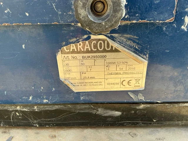 Carat caracoup 295 tegelzaagmachine - afbeelding 7 van  7