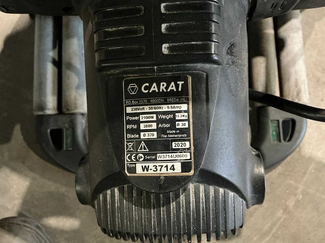 Carat w-3714 muurzaagmachine - afbeelding 6 van  6