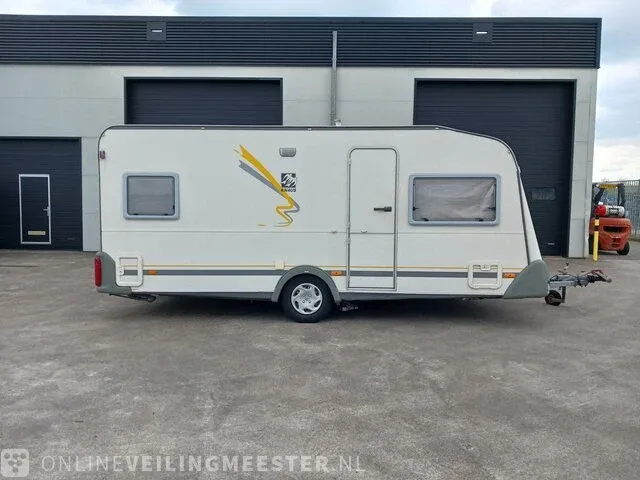 Caravan knaus, 6605, sudwind, wit, bouwjaar 1998 - afbeelding 12 van  36