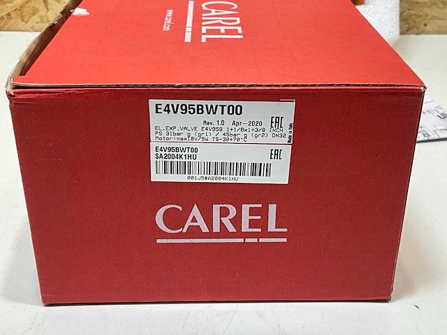 Carel e4v95bwtoo expansieventiel met stappenmotor - afbeelding 4 van  5