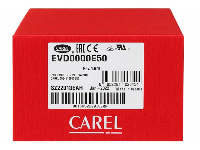 Carel evd evolution evd0000e50 expansieventielregelaar - afbeelding 2 van  4