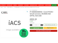 Carel p+500b0a000s0 programmeerbare thermostaat controller - afbeelding 8 van  8