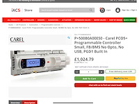 Carel programmeerbare thermostaat controller - afbeelding 6 van  6