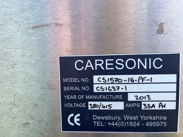 Caresonic - cs1570-16-of-1 - ultrasoon reinigingsmachine - afbeelding 8 van  9
