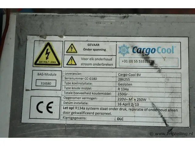 Cargo cool typ g180 - afbeelding 6 van  6