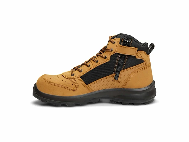 Carhartt veiligheidsschoenen michigan sneaker mid zip wheat maat 36 - afbeelding 1 van  4