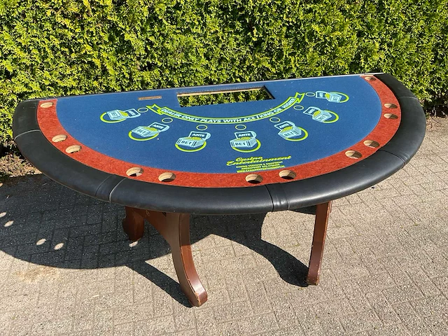 Caribbean poker casino tafel - afbeelding 2 van  6