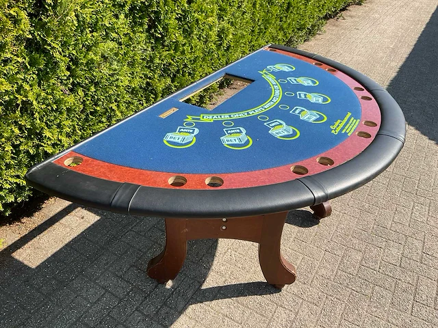 Caribbean poker casino tafel - afbeelding 5 van  6