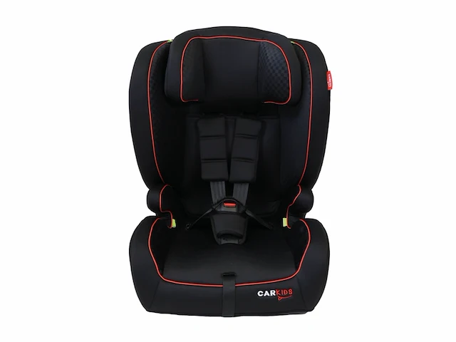 Carkids i-size autostoeltje jessie 76-150cm isofix zwart/rood - afbeelding 2 van  4