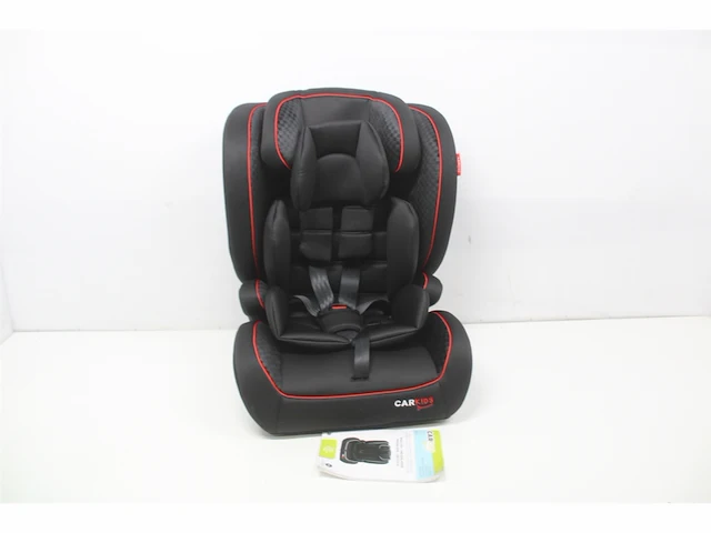 Carkids i-size autostoeltje jessie 76-150cm isofix zwart/rood - afbeelding 4 van  4