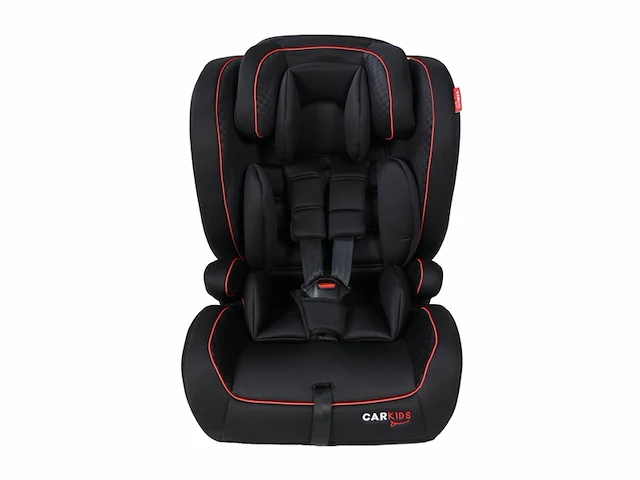 Carkids isize autostoeltje luca 76150cm zwart/rood - afbeelding 1 van  5