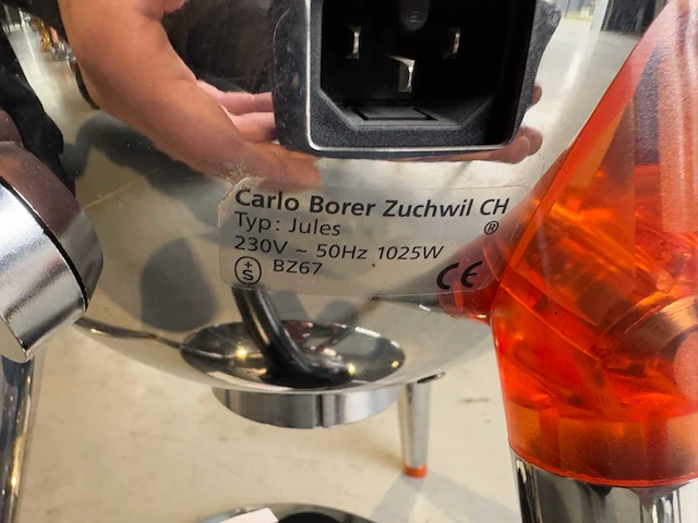 Carlo borer - jules - design espressomachine - afbeelding 5 van  5