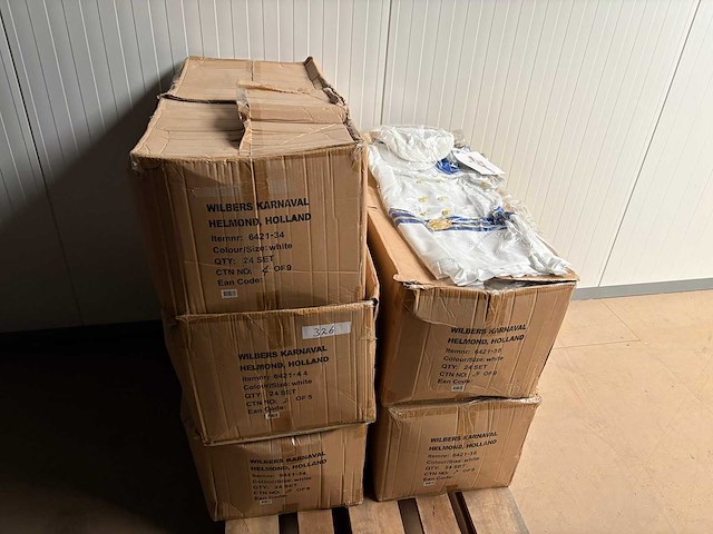 Carnavals kostuum captain girl (155x) - afbeelding 5 van  7